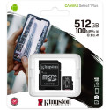 "CARD 512GB Kingston Canvas Select Plus MicroSDXC 100MB/s +Adapter"