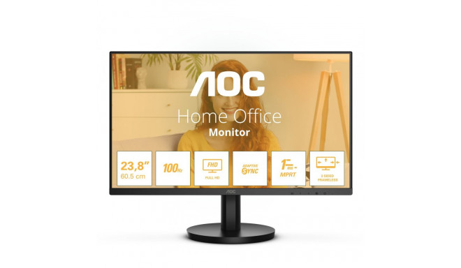 "61cm/24"" (1920x1080) AOC 24B3HMA2 Full HD 100 Hz 1ms HDMI VGA LS Black"