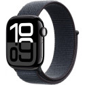 "Apple Watch Series 10 GPS 42mm Jet Black Aluminium Case with Ink Sport Loop"