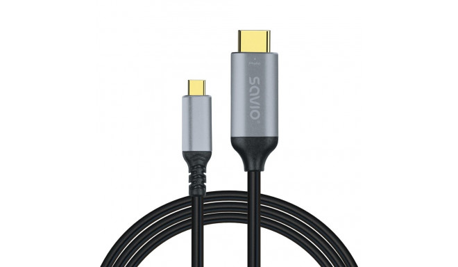 Cable USB-C to HDMI v2.0b, 3m, copper CL-184