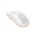 Wireless gaming mouse Nemesis M700 battery 8000 DPI 7P RGB LED programmable buttons white