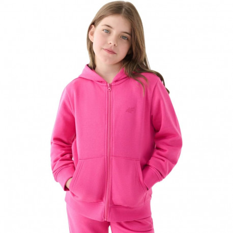 Bluza dla dziewczynki 4F F1315 fuksja 4FJWMM00TSWSF1315 55S  164cm