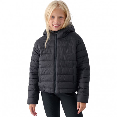 4F tüdrukute tepitud jope F449 4FJWAW24TDJAF449 20S 164cm, must