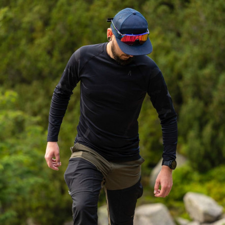 Bielizna termoaktywna męska Alpinus Active Idre Set czarna SI8945-SI8949 S