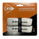 Squash racket replacement grip DUNLOP HYDRAMAX PRO 2pcs. white