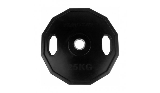 Raskusketas TUNTURI Olympic Rubber Plate, 50 mm, 25kg