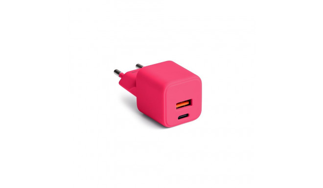 COLORUM wall charger USB-A + USB-C PD 30W CLS30-AC-02 xMagenta