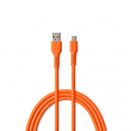 COLORUM cable USB-A - USB-C 1,8m 3A CK60-AC-10 xOrange