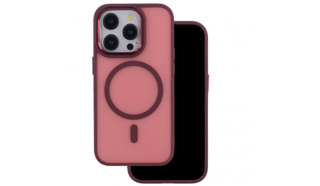 Frozen Mag case for iPhone 16 Pro 6,3" red