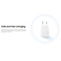 Samsung EP-T2510XWE 25W GaN USB-C pistik  kiirlaadija + 5A USB-C 1,8 m kaabel valge (Blister)