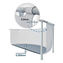 Poolraam. Prisma 305x76/pump 220V 26702NP