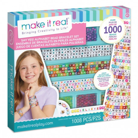 MAKE IT REAL DIY Bracelet set Alphabet