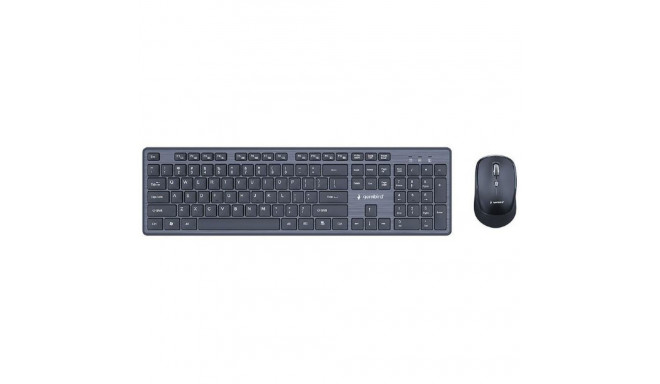Gembird juhtmevaba klaviatuur + hiir KBS-WCH-04 ENG