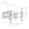 TV SET ACC WALL MOUNT 60-120"/WM-120ST-01 GEMBIRD TV SET ACC WALL MOUNT 60-120"/WM-120ST-01 GEMBIRD