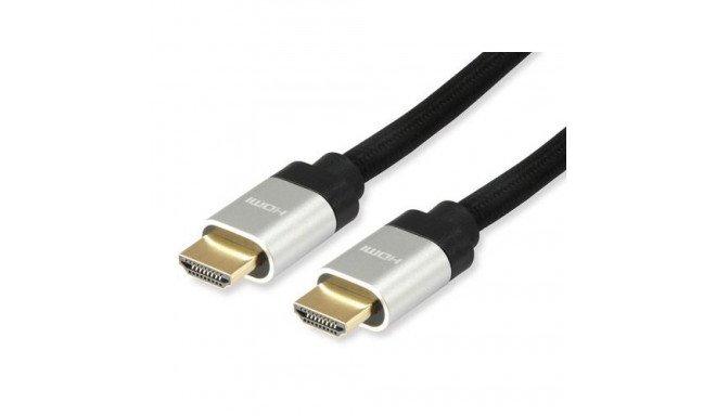 Equip 119382 HDMI cable 3 m HDMI Type A (Standard) Black, Silver