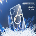 DUX DUCIS case CLIN MAG compatible with MagSafe for IPHONE 16 transparent