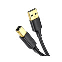 Kaabel USB AM - BM 3m must US135 UGREEN
