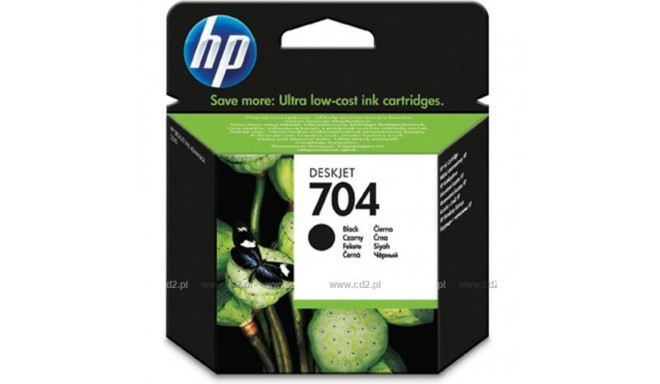 HP tindikassett CN692AE nr 704 (must)