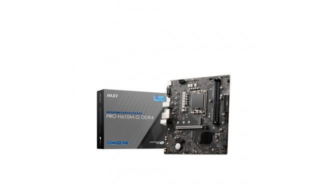 1700 MSI PRO H610M-G DDR4