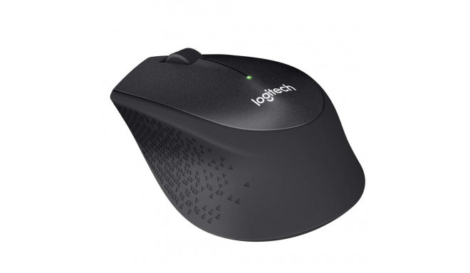 Logitech B330 Silent Plus Wireless Mouse, RF Wireless, 1000 DPI, Black