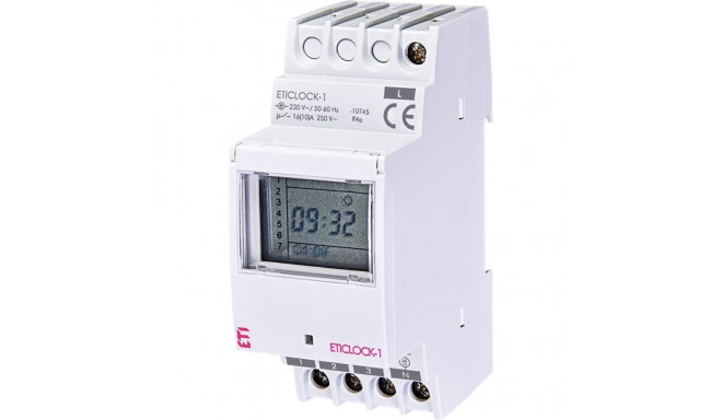 TIME SWITCH DIGITAL MODUL CLOCK-1 1P 16A