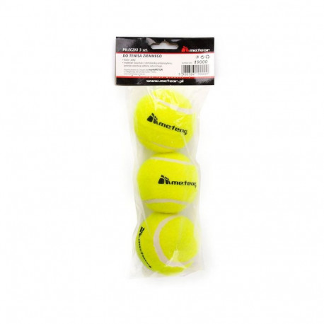 Meteor tennis ball 3 pcs 19000 (uniw)