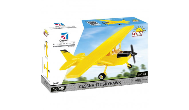 Blocks Cessna 172 Skyhawk 160k yellow