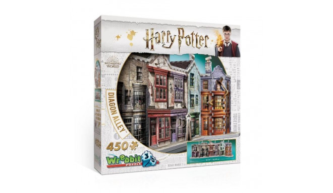 Puzzle 3D 450 elementów Harry Potter Diagon Alley