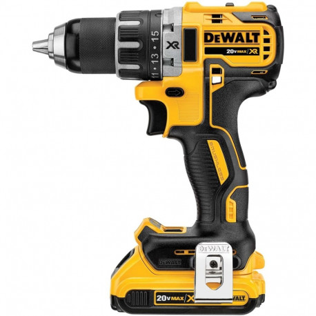 DeWALT trell DCD791D2-QW kiirpadruniga 1.5kg, must, kollane
