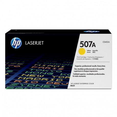 HP 507A - kollane - originaal - LaserJet -