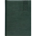 Book calendar WEEK A5, horizontal, hardcover, (DARK GREEN) 00030/40354