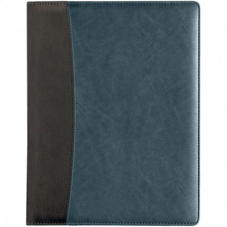 Book calendar WEEK A4 vertical, spiral binding, LUX covers (BLUE) 00046/40379