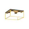 CEILING LIGHT DRIFT 4XE27 GOLD