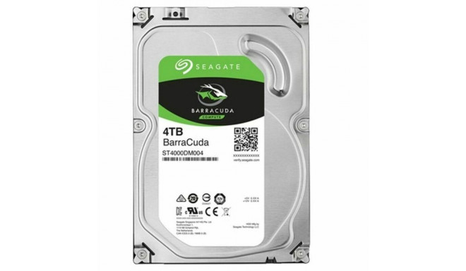 Cietais Disks Seagate ST4000DM004 4 TB 3.5" 5400 rpm SATA III 3,5" 4TB 4 TB HDD