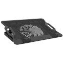 NATEC DIPPER 2 laptop cooling pad 43.9 cm (17.3&quot;) 650 RPM Black