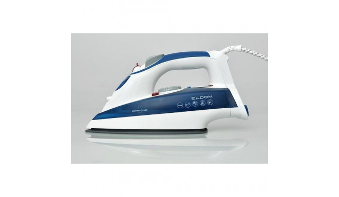 ELDOM DA28C iron Dry &amp; Steam iron Ceramic soleplate 2200 W Blue, White