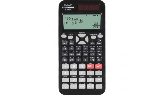 Rebell SC2080S calculator Pocket Scientific Black