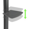 Techly Trolley Floor Support with Shelf LCD TV/LED 32-65&quot;