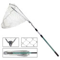 Landing Net SWD 54x45x60cm telescopic 2,07m tennis