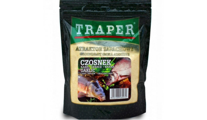 Groundbait additive TRAPER Atraktor Garlic 250g