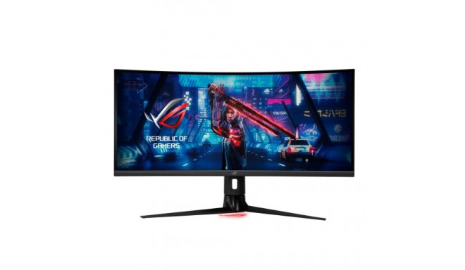 Monitor 34 inch XG349C ROG STRIX UWQHD 144/180Hz IPS DP HDMI USB-C KVM 1900R Speaker