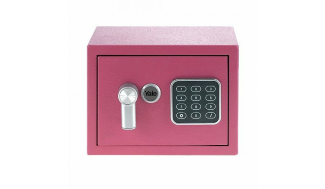 Yale YSV/170/DB2/P Freestanding safe 3.8 l Steel Pink