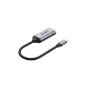 UNITEK V1420A video cable adapter 0.15 m USB Type-C HDMI Grey