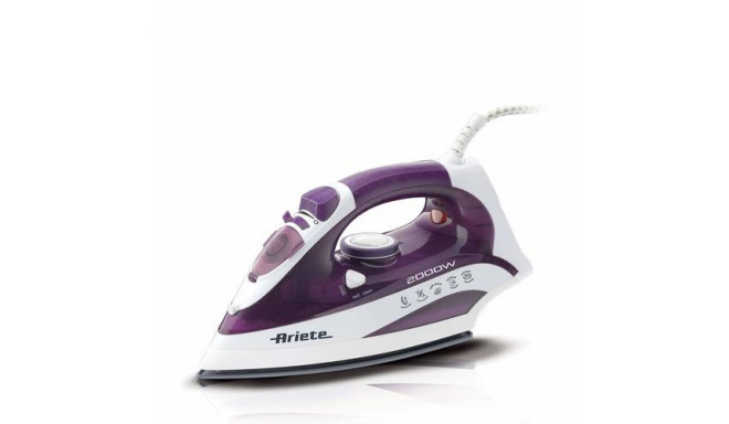 Ariete 6235/00 Dry &amp; Steam iron Ceramic soleplate 2000 W Purple, White