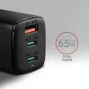 Axagon ACU-DPQ65 mobile device charger Universal Black AC Fast charging Indoor