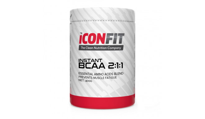 Iconfit BCAA 2:1:1 Aminohapete kompleks maitsetu 300 g