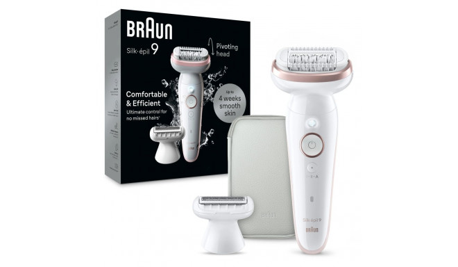 Braun SES9-030 Silk epil 9  Operating time (max) 50 min  Number of power levels 2  Wet & Dry  White/