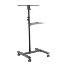 Mobile projector table