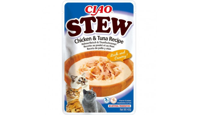 INABA Ciao Stew Chicken & Tuna - cat treats - 40g