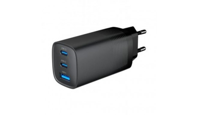 Gembird CHARGER USB UNIVERSAL QC3.0/TA-UC-PDQC65-01-BK